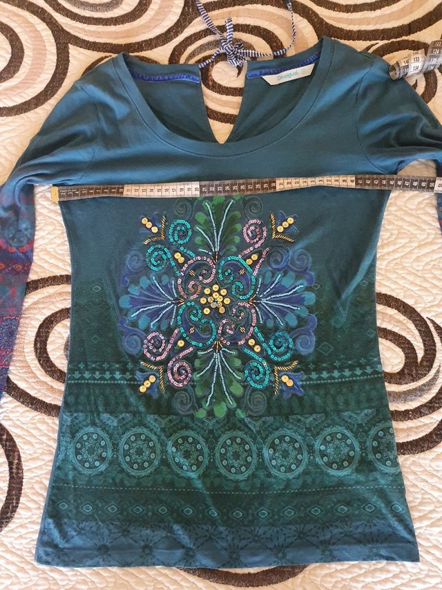 Camiseta Desigual Mujer Talla S Original