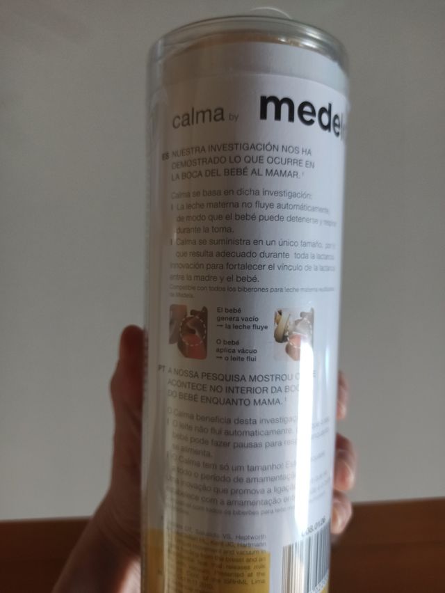 Biberón medela calma 150 ml NUEVO