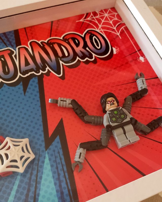 Cuadro Lego personalizado Spiderman