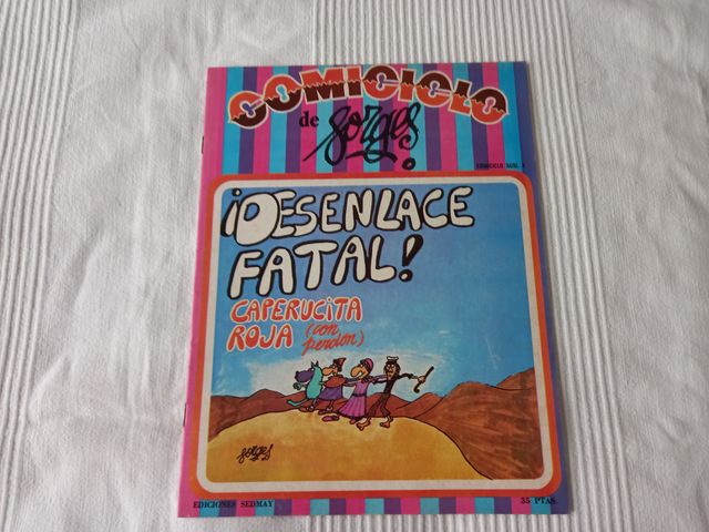 Comiciclo de Forges números 1 a 4 Caperucita Roja