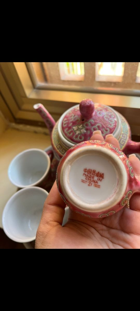 servizio da the' porcellana cinese