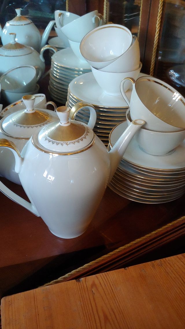 Juego de Polonia del año 1950de té , cafe , posrre