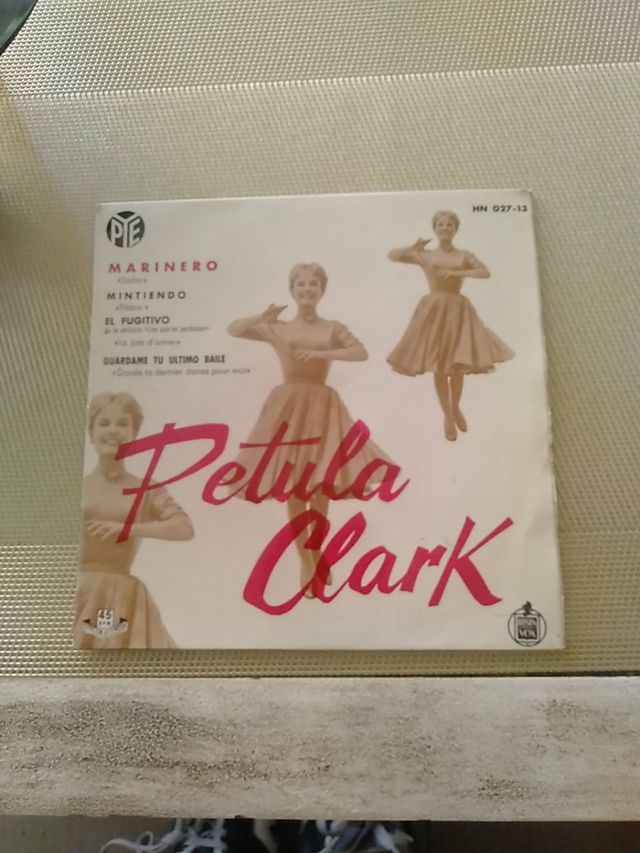 Petula Clark EP 1961 marinero + 3