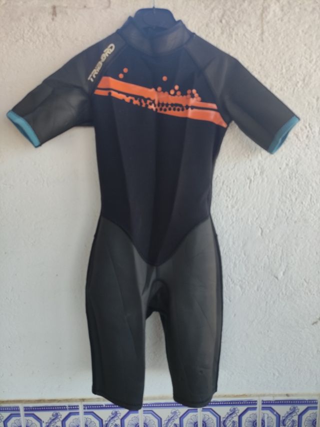 Traje neopreno corto Tribord. Niño.T. 10/12 años.