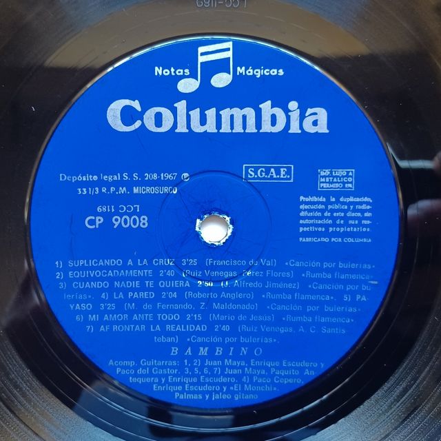 LP Vinilo de Bambino - Quiero