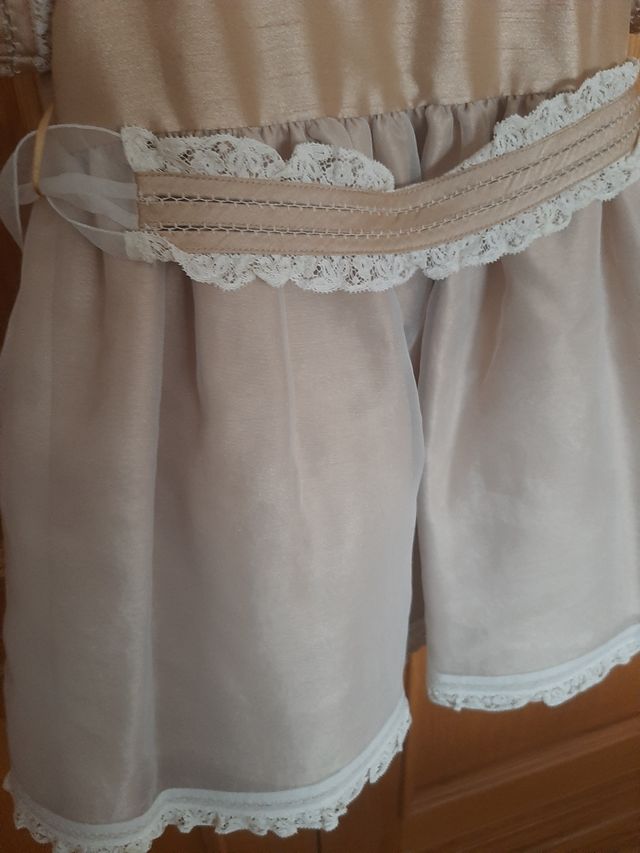 vestido de ceremonia niña Talla 1 NUEVO
