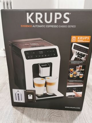 Cafetera Krups superautomática de segunda mano en WALLAPOP
