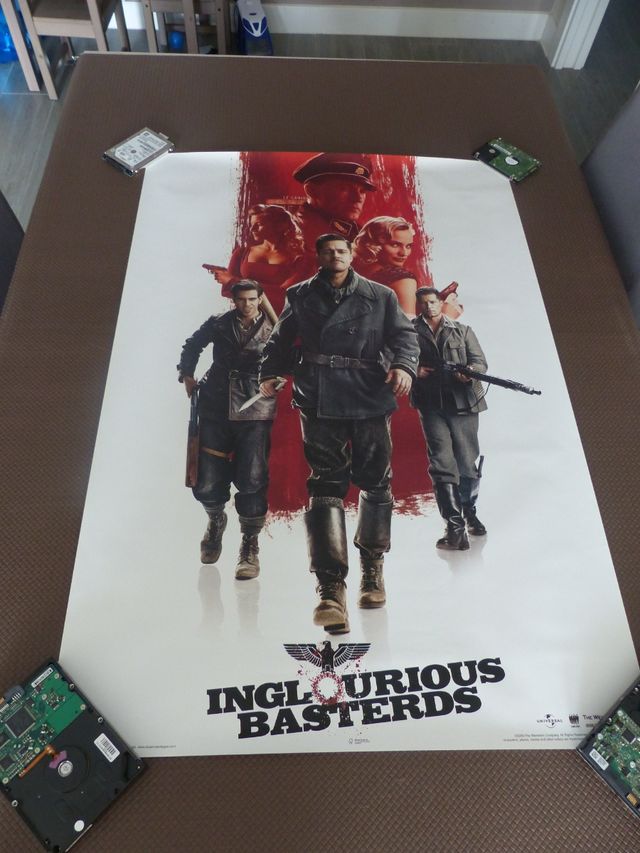 Poster Malditos bastardos