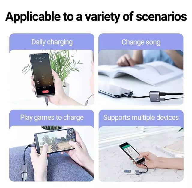 ADAPTADOR AURICULARES USB TIPO C