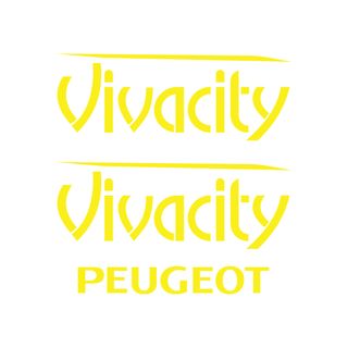 Kit de adhesivos moto scooter peugeot Vivacity