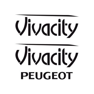 Kit de adhesivos moto scooter peugeot Vivacity