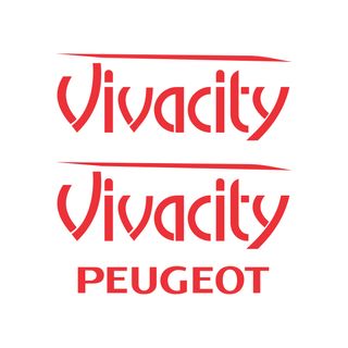Kit de adhesivos moto scooter peugeot Vivacity
