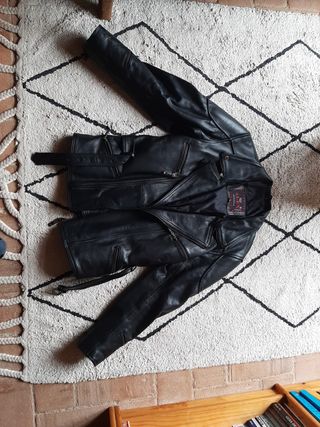 chaqueta cuero moto-Chaquetas de cuero para moto baratas-saintroc.com