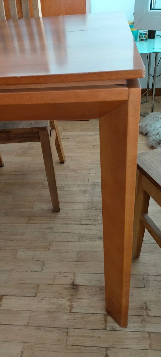 Mesa de comedor madera maciza