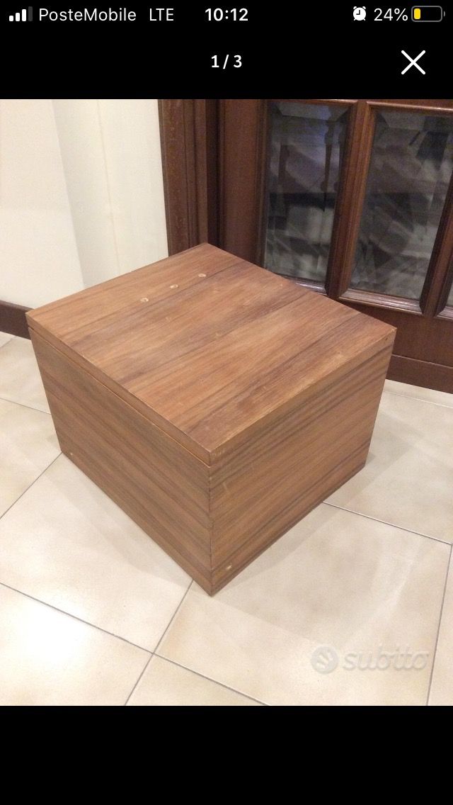 Scatola in legno