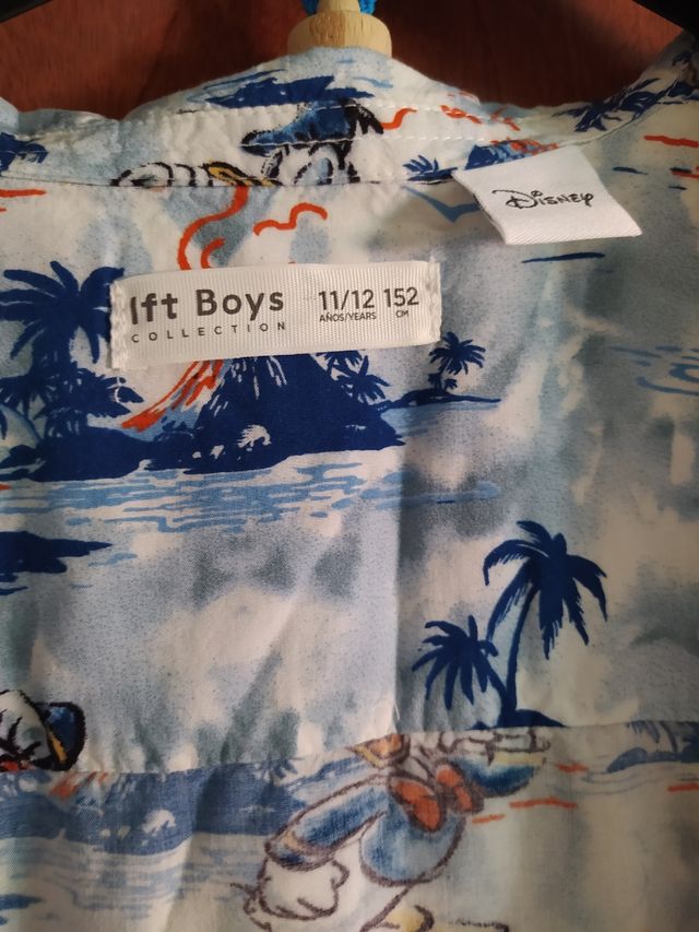 camisa Lefties niño cómo nueva. talla 11/12 años
