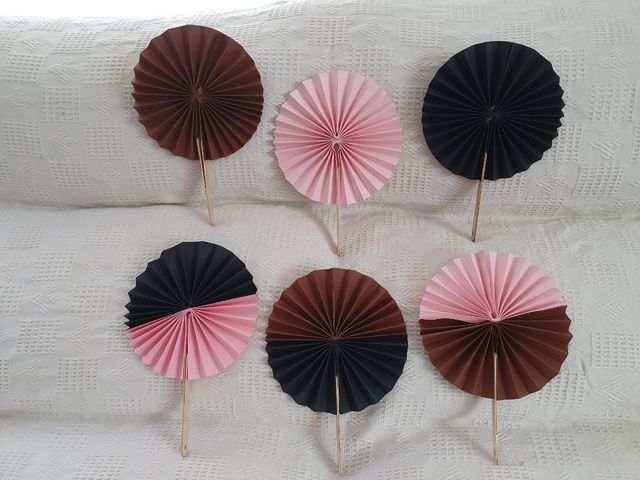 Abanicos hechos a mano