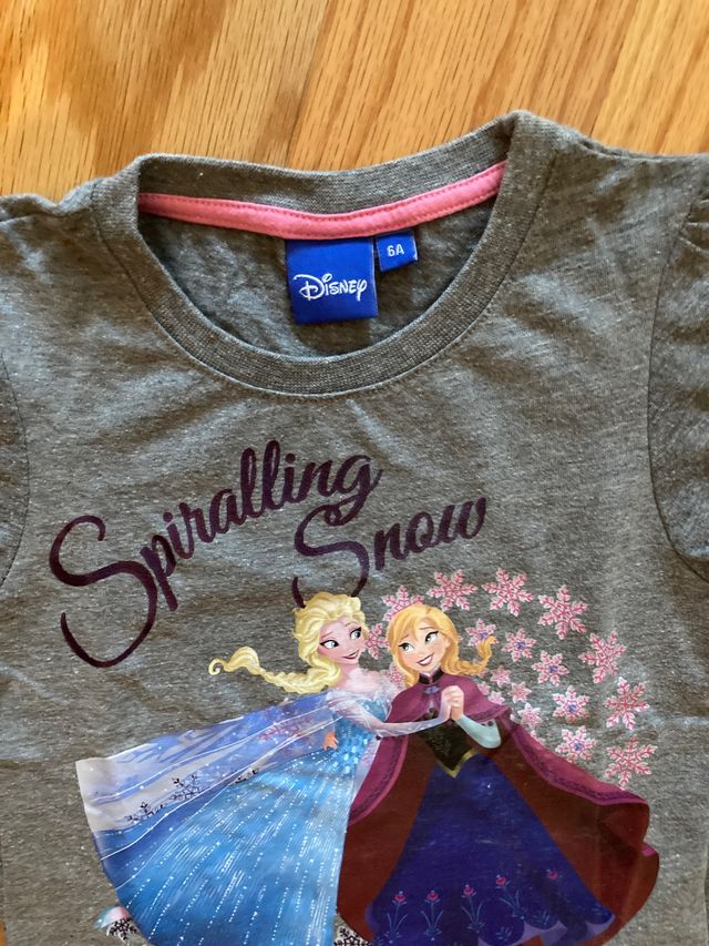 Camiseta Disney Frozen talla 6 años