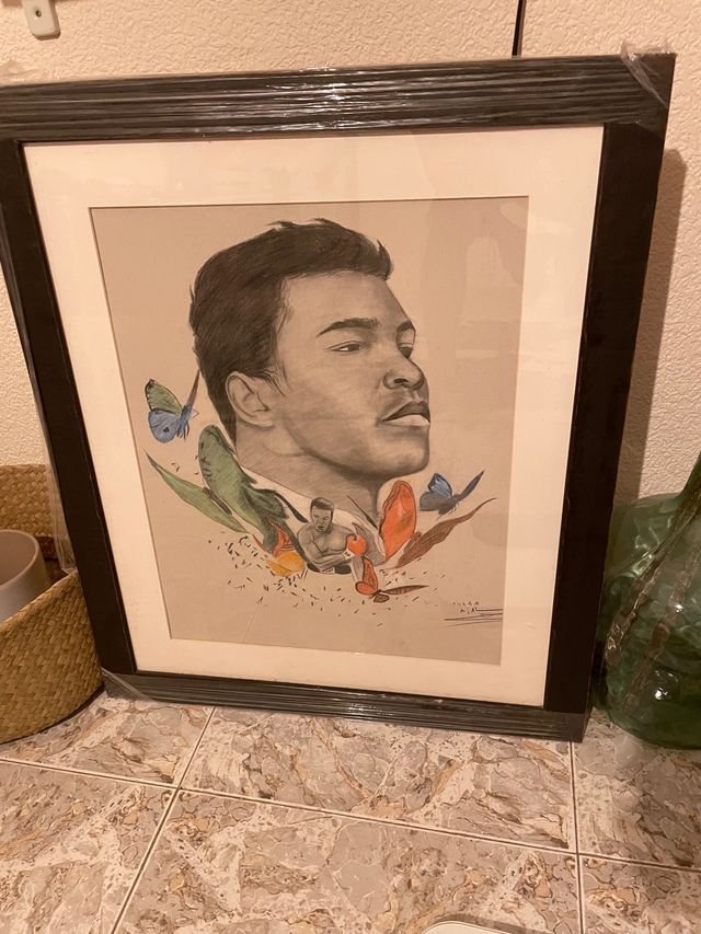 Cuadro de Mohamed Ali