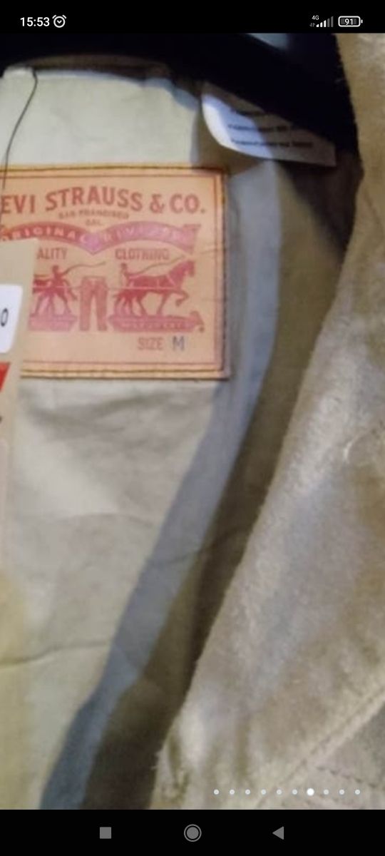 chaqueta, cazadora,cuero,piel, Levi's,levis,M