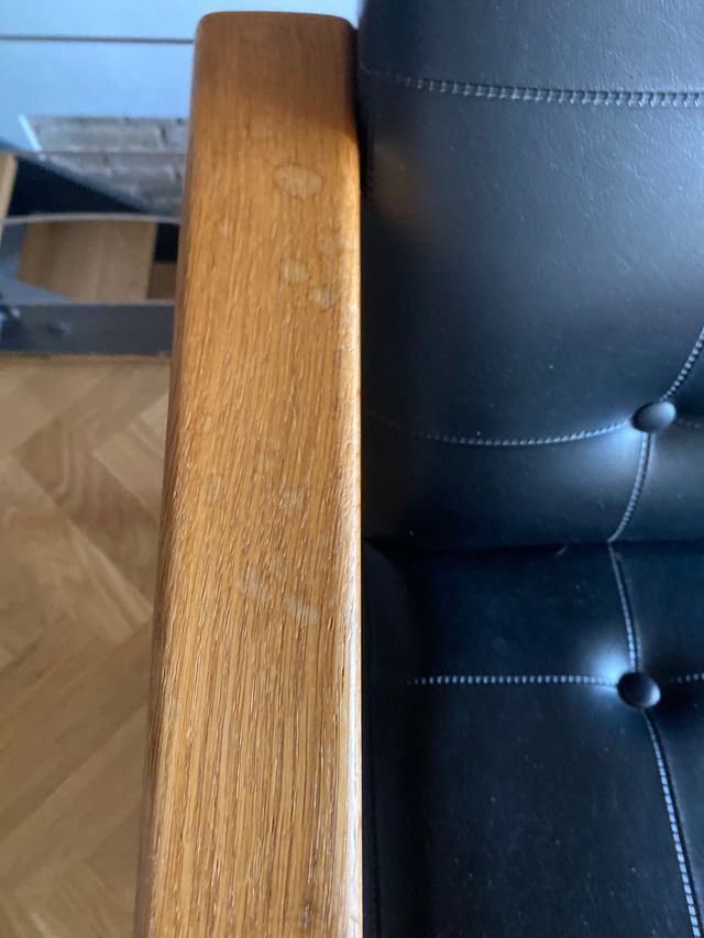 Sofa estilo nórdico. Anos 60