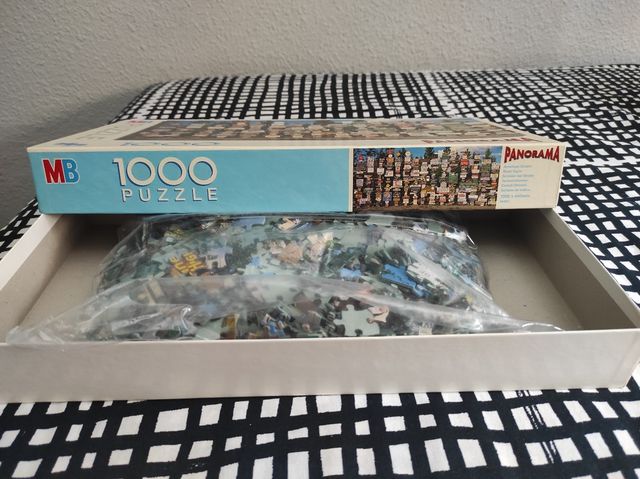Puzzle MB 1000 piezas Panorama