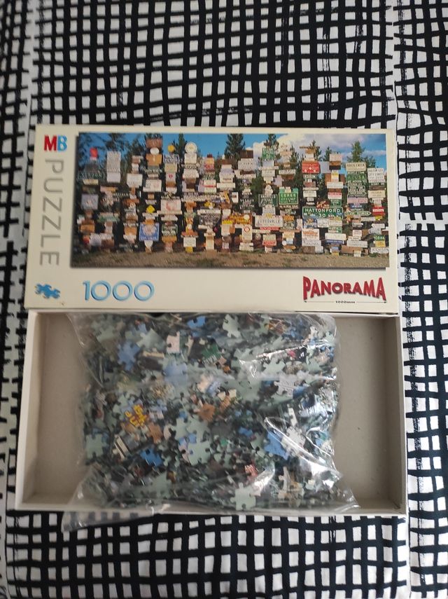 Puzzle MB 1000 piezas Panorama