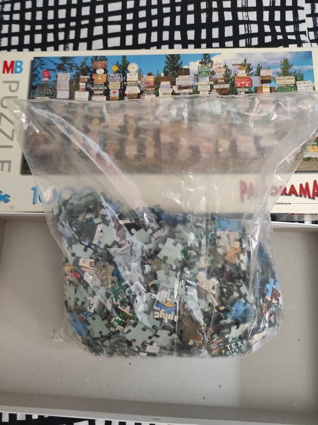 Puzzle MB 1000 piezas Panorama