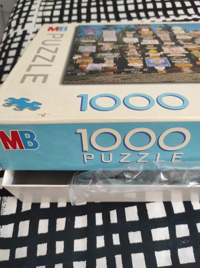 Puzzle MB 1000 piezas Panorama