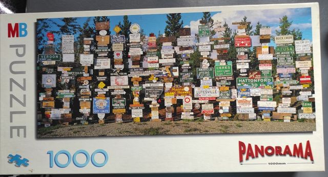 Puzzle MB 1000 piezas Panorama