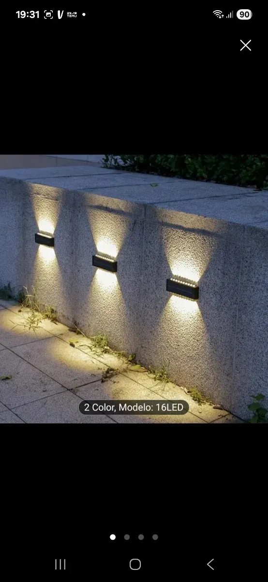 lamparas de jardín OCASION