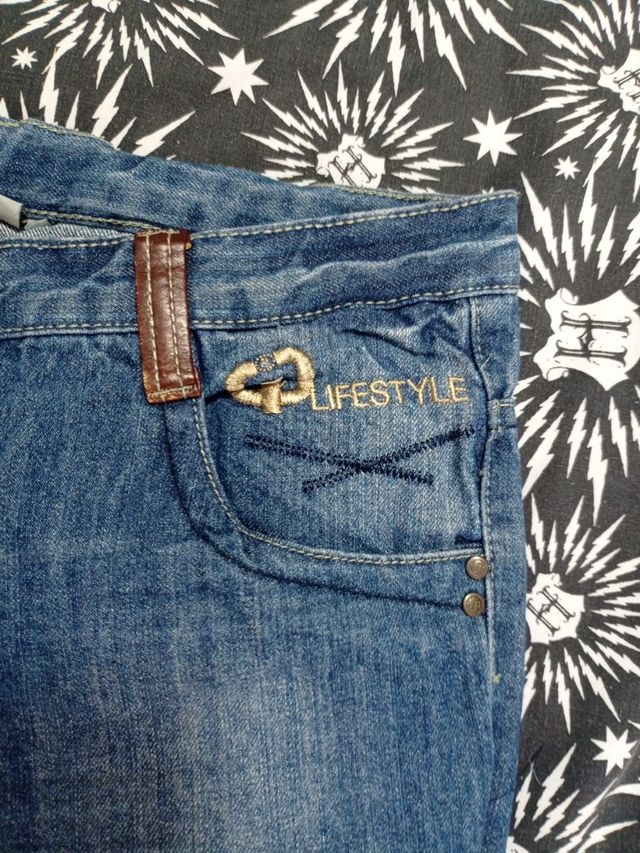 Pantaloneta de jean