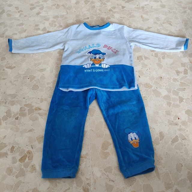 pijama invierno Disney pato Donald