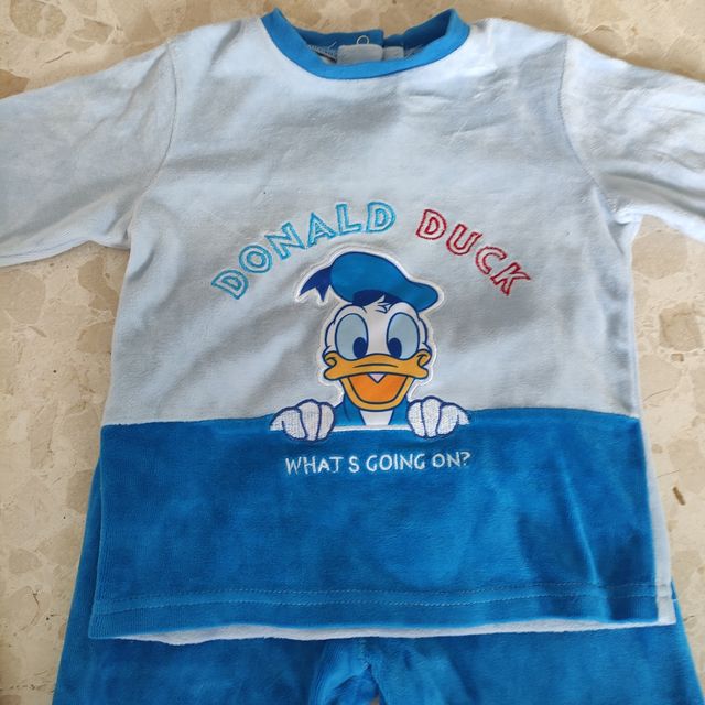 pijama invierno Disney pato Donald