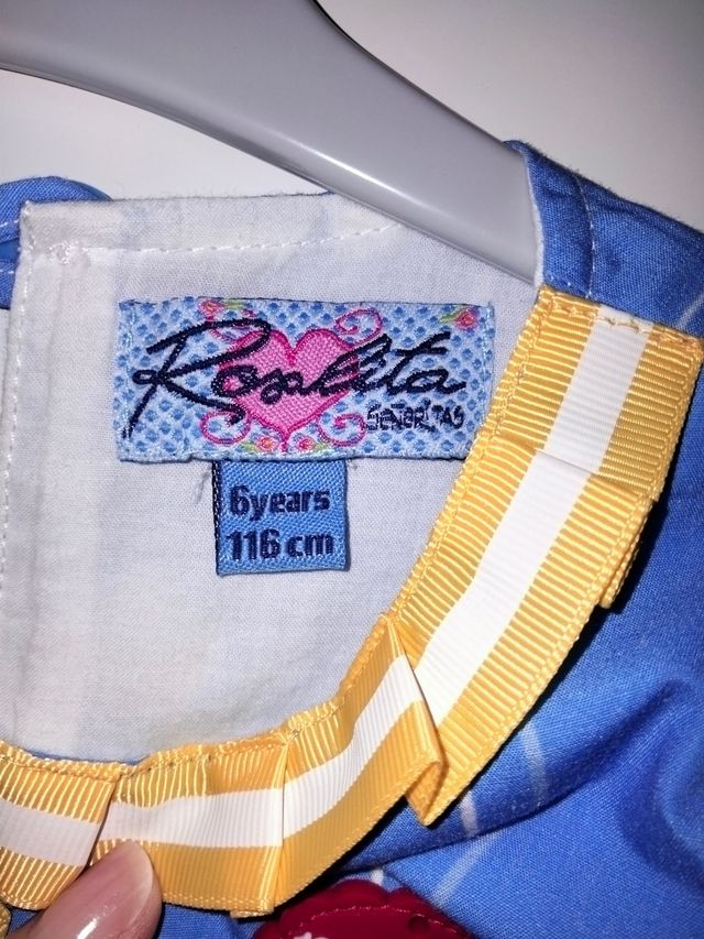 Vestido Rosalía Señorita talla 8