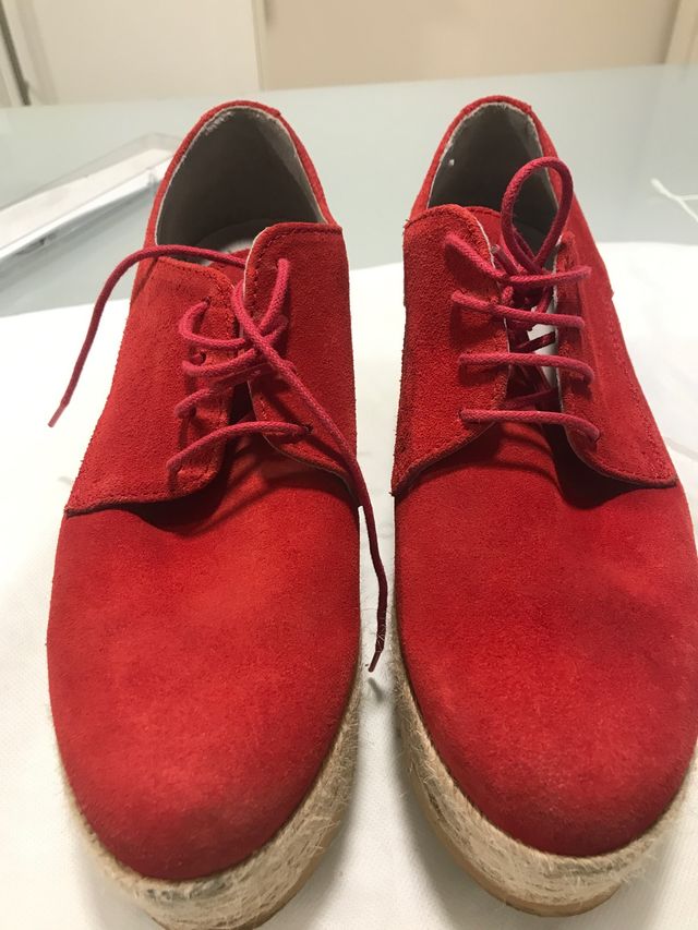 Zapatos piel vuelta talla 39