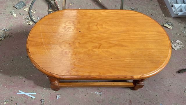 8 Mesas ovaladas madera