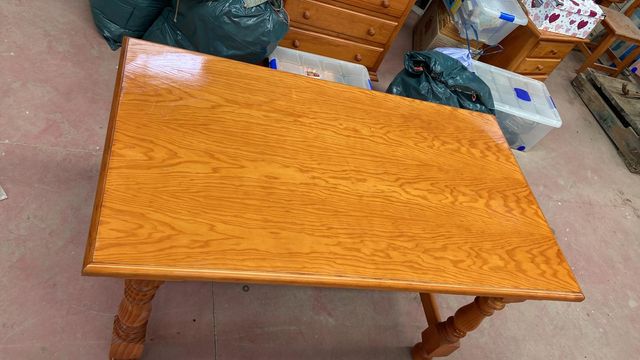 Mesas rectangulares de madera