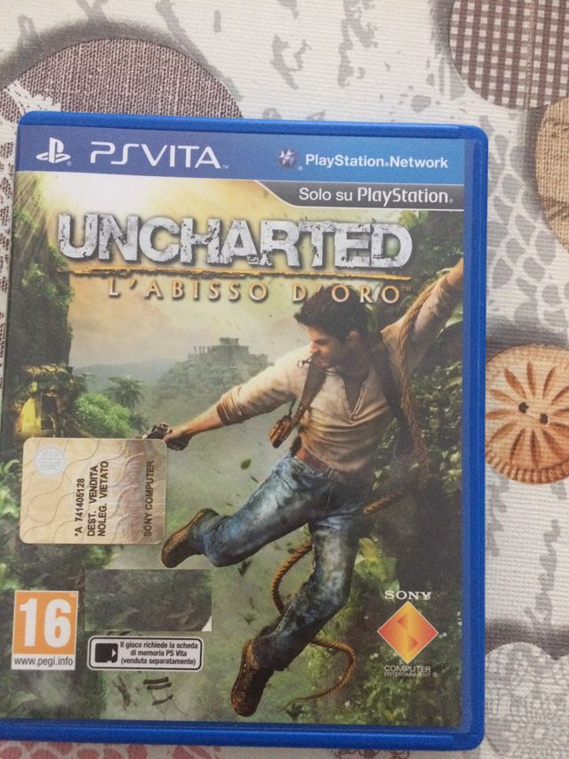 Uncharted L'abisso D'oro PSVITA come nuovo