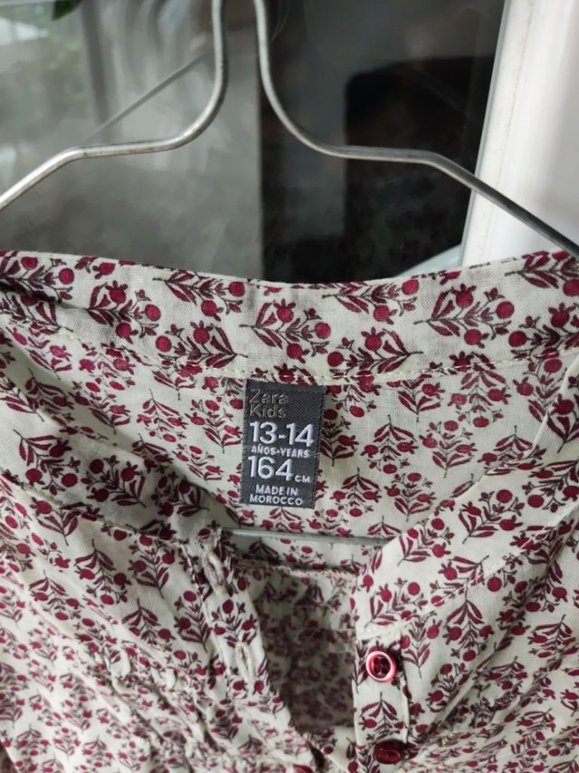 Camisa niña talla 13 - 14 años