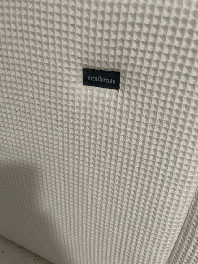 Vestidura cuna nordico + chichonera + cambiador