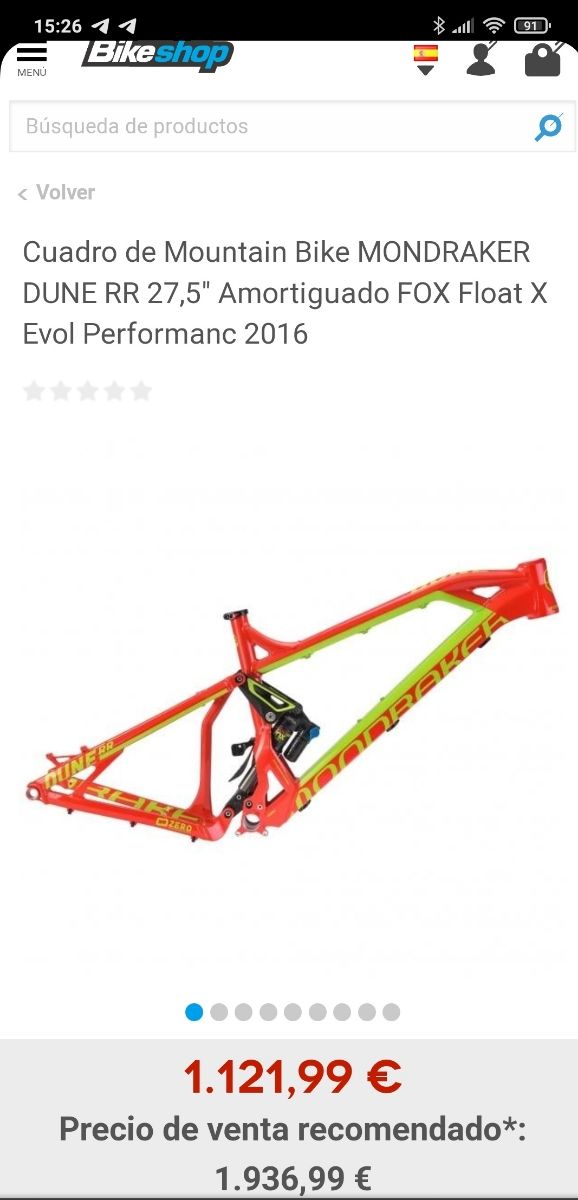 Bici Mondraker Dune RR 27'5