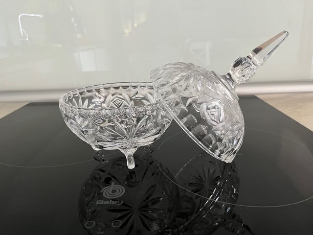 Bombonera de cristal 