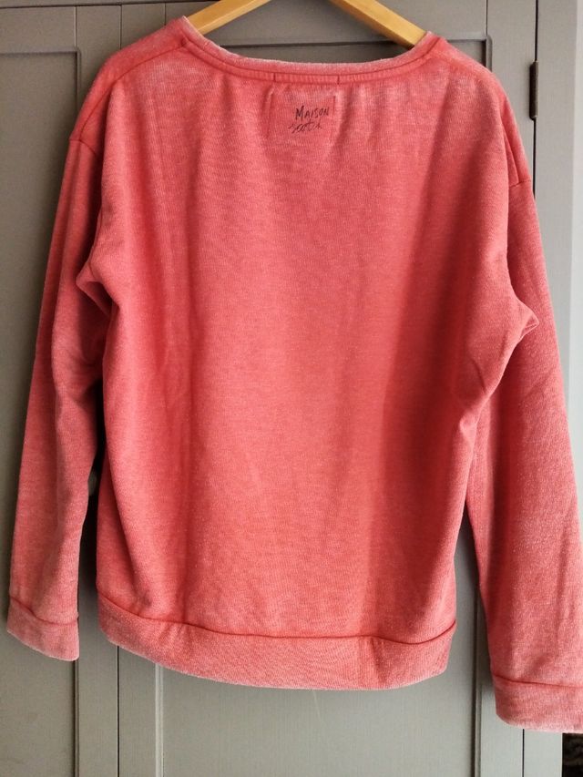 Sudadera coral Maison Scotch