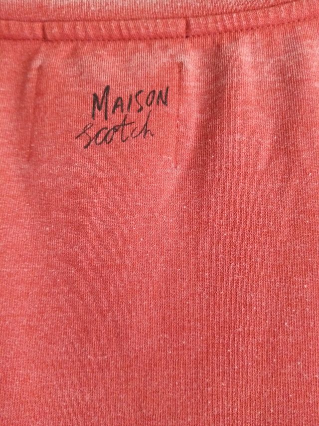 Sudadera coral Maison Scotch