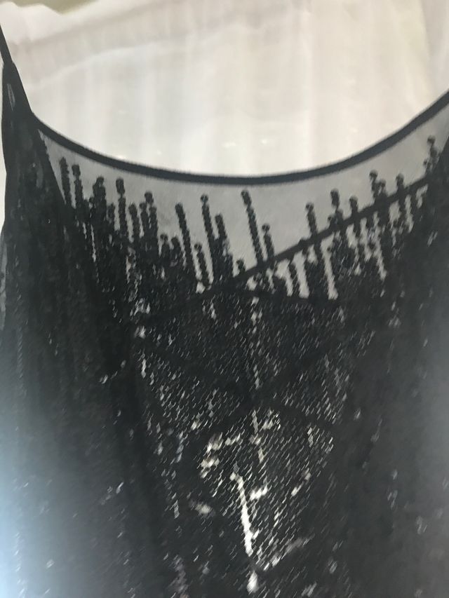 Abito paillettes di seta