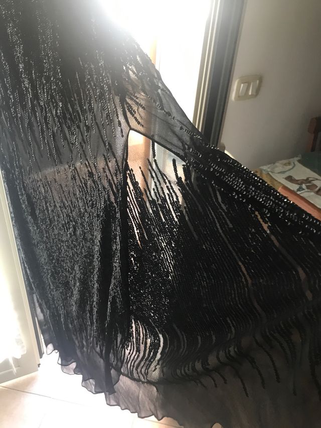 Abito paillettes di seta