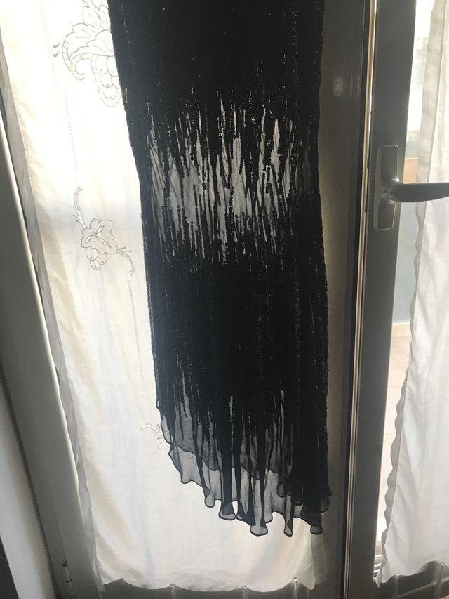 Abito paillettes di seta