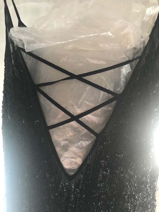 Abito paillettes di seta