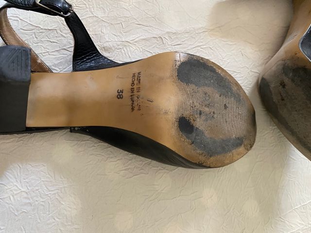 Zapatos sandalias de tacón alto